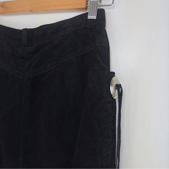 Vintage Suede Midi Skirt - Picture 3 of 6